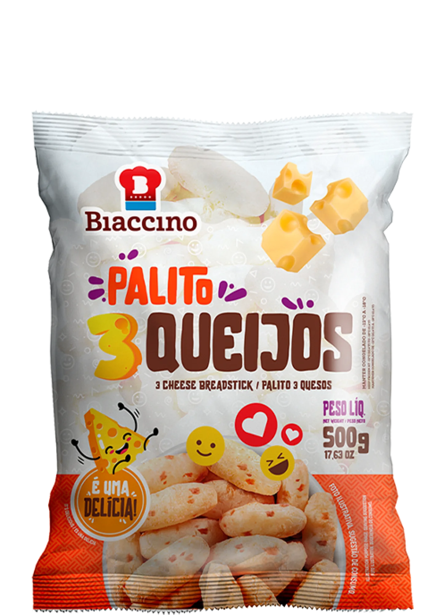 Palito 3 queijos